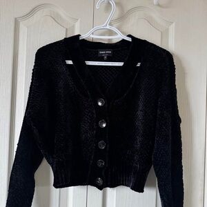 Giorgio Armani Jacquard Knit Cardigan Size 38